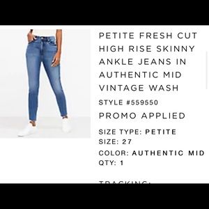 Brand New Loft Jeans